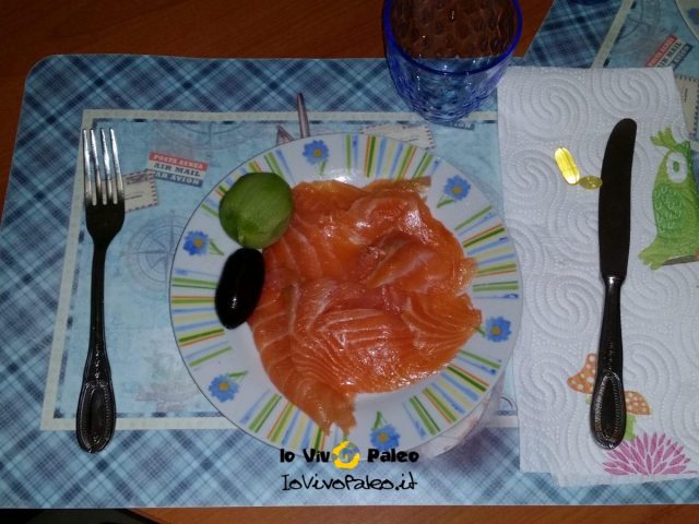 Salmone Kiwi e Datteri a colazione